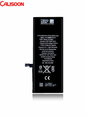 calidad  Lithium Polymer Internal Battery For Iphone Iphone 6 Voltage 3.7V fábrica