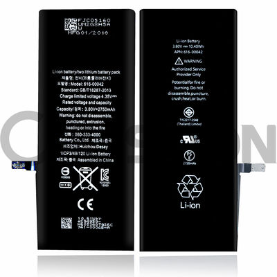 Reemplazo de batería OEM de 2750mAh para Iphone 6 Plus Certificado FCC